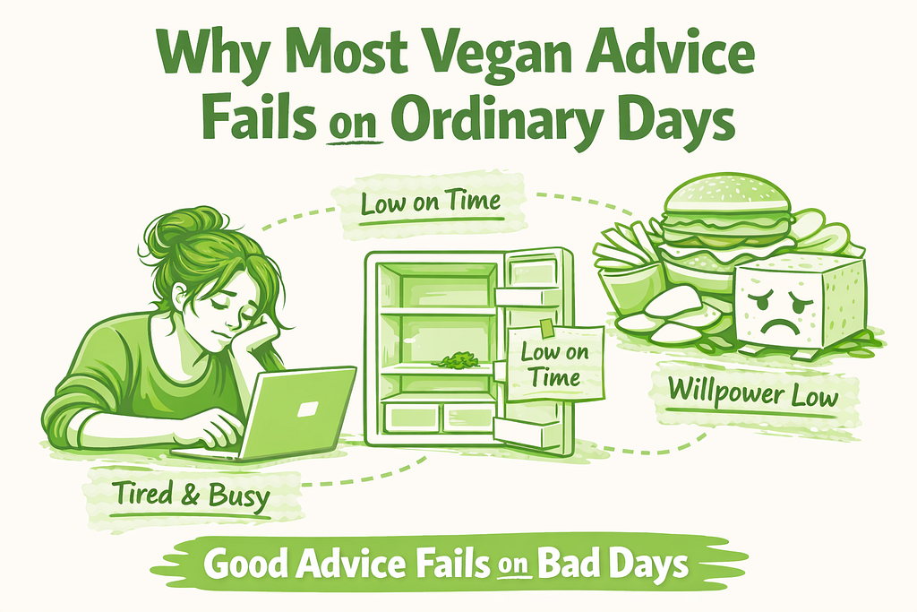 Why Most Vegan Advice Fails on Ordinary Days